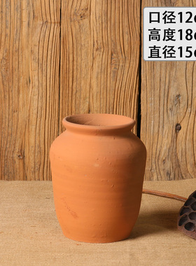 五色土罐黄色五行聚宝盆风水招财