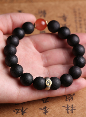 天然缅甸小叶降真香手串