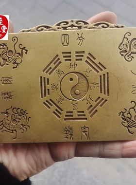 黄铜镇宅复古怀旧门厅