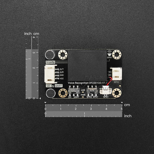 Gravity:语音识别模块-I2C & UART - 图0