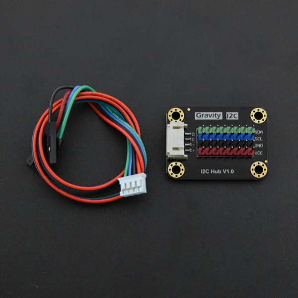【扩展8个接口】DFRobot Gravity:I2C分线器模块iic扩展 - 图0