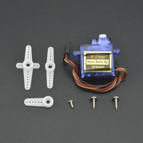 DFRobot 180°微型舵机小型舵机机器人配件舵机控制驱动模块马达 - 图0