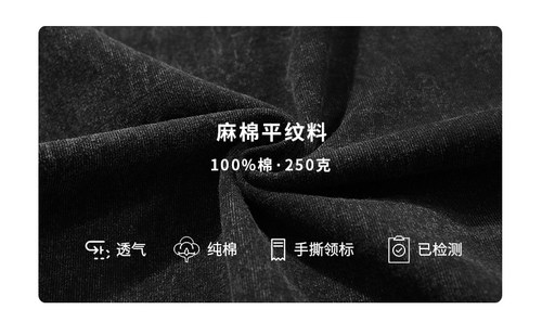 Kendrick Lamar Vintage Rap Tee 洗水灰做旧t恤磨边复古宽松圆领 - 图2