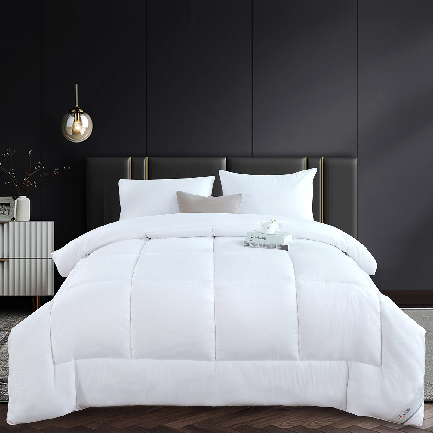 五星级酒店专用被子被芯宾馆春秋冬季加厚保暖白1.5丝棉被2x2.3米,淘宝优惠券,粉丝福利购,淘宝优惠卷