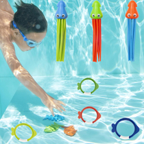 Children Swimming Dramatic Water Equipped Swimming Pool Underwater closed gas training aids Underwater Standing Octopus Diving Toys