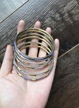 印度肚皮舞设计师复古做旧手环