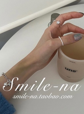 韩国进口小众款925纯银戒指