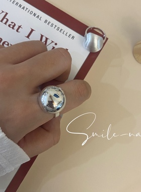 韩国夸张戒指925925纯银时尚