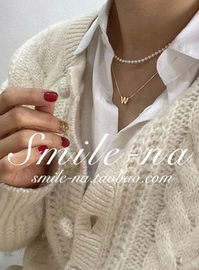 925纯银韩国颈链吊坠项链