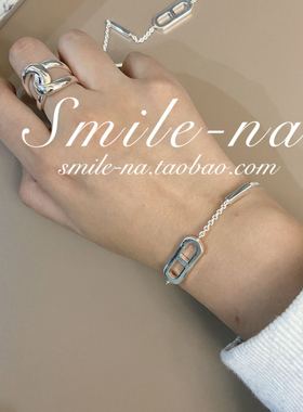 韩国进口小众设计师款百搭猪鼻子