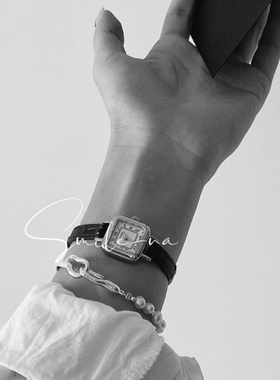 韩国天然手链不规则珍珠