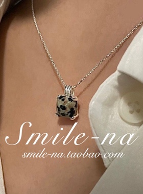 小众韩国925纯银设计款吊坠项链