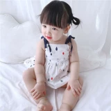 Летнее детское боди для раннего возраста для девочек, в западном стиле