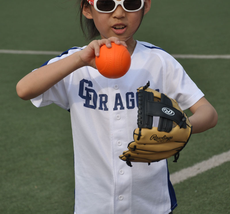 棒球世家 BF 软式海绵垒球棒球 t-ball 儿童专用安全球 手套组 - 图0