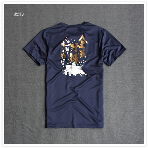 日本职业棒球NPB球迷棒球元素文化衫半袖内衬运动户外休闲速干