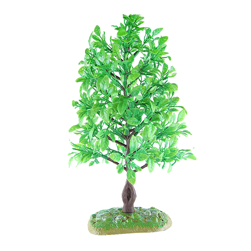 塑料仿真绿植小树木果树模型套装沙盘鱼缸摆件装饰幼儿园场景玩具,淘宝优惠券,粉丝福利购,淘宝优惠卷