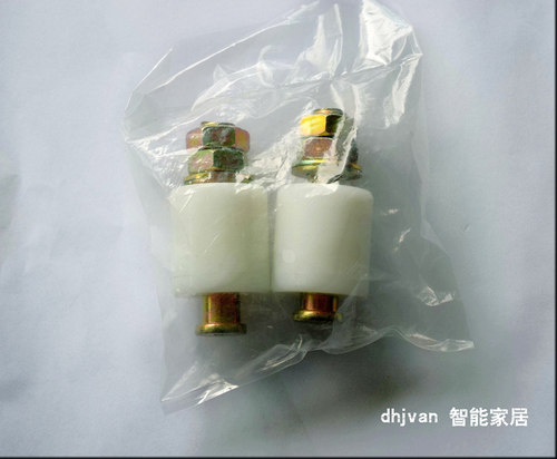 超优质平移门尼龙夹轮 镀锌平移门夹轮 挡轮 导向轮 13967341518 - 图3