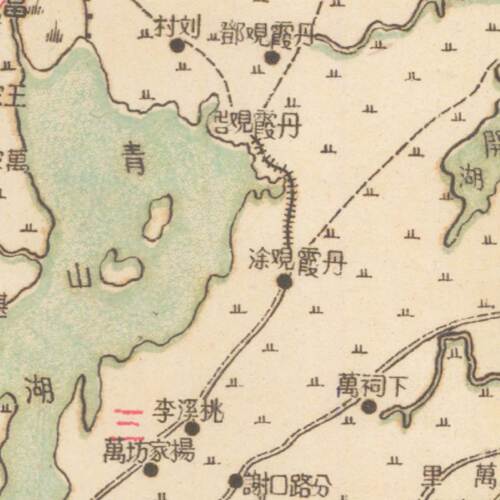 1946年南昌市区街道图民国江西电子老地图手绘历史地理资料素材 - 图3