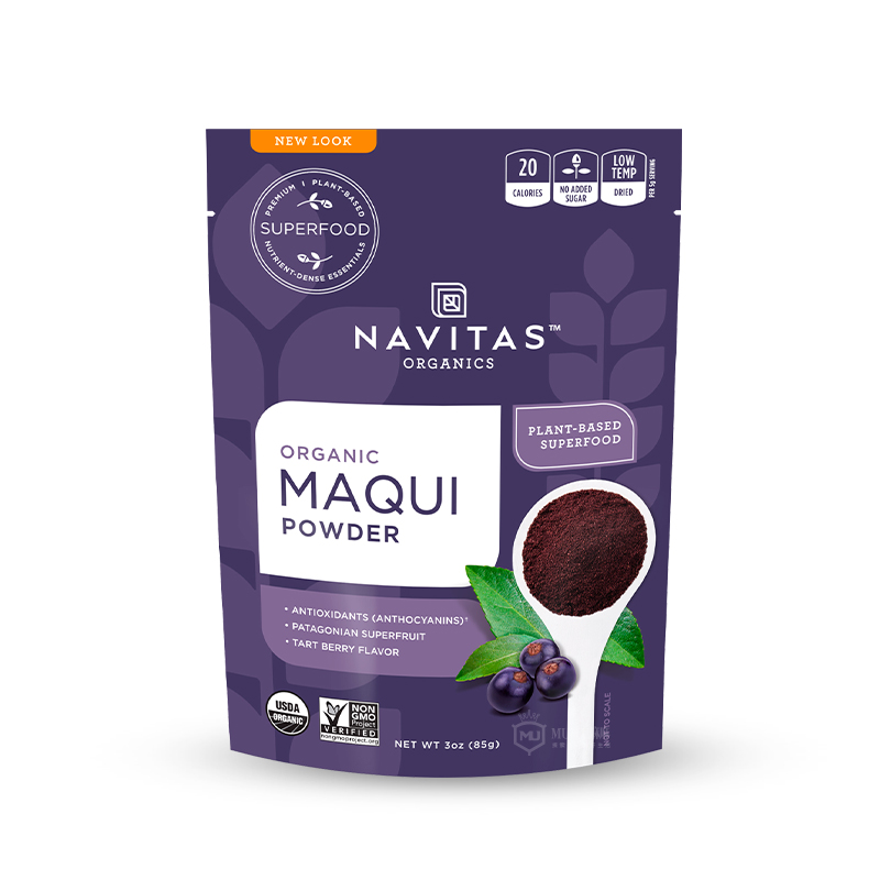 美国Navitas MAQUI 进口马基莓粉有机冻干无添加糖马奇果粉85g - 图3