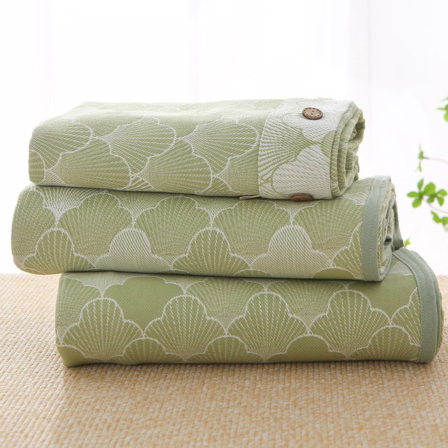 Craftsmanship intangible cultural heritage jacquard pure cotton old coarse cloth cool mat