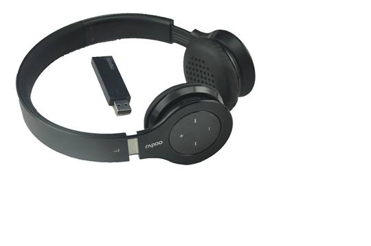 Rapoo h8020usb touch wireless headphones