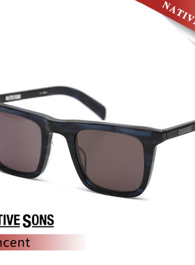NATIVE SONS复古太阳镜圆框墨镜Cassady Vincent Valdez Matheson