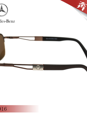 新款Mercedes-Benz奔驰 运动简约男款帅气半框太阳眼镜架 M5016