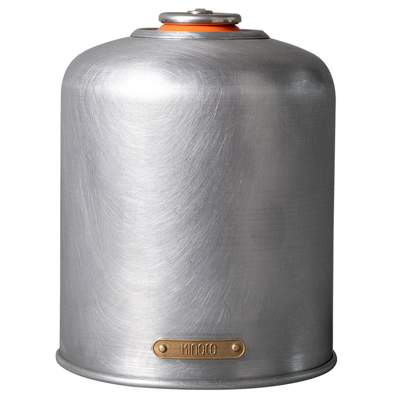 Kinoco复古户外黄铜金属扁气罐套铝制气灯罩露营G2燃料罩炉具配件,淘宝优惠券,粉丝福利购,淘宝优惠卷