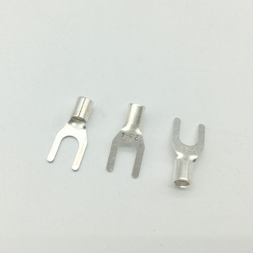 UT1-3-4-5 冷压裸接线端头/叉形接线端子/UT冷压端子Y型U型 1.5-4 - 图0