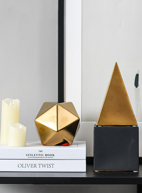 简约现代客厅电视柜酒柜摆件