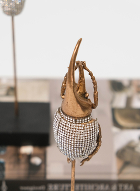 意式轻奢树脂昆虫装饰摆件