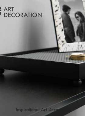 皮革现代简约客厅书房