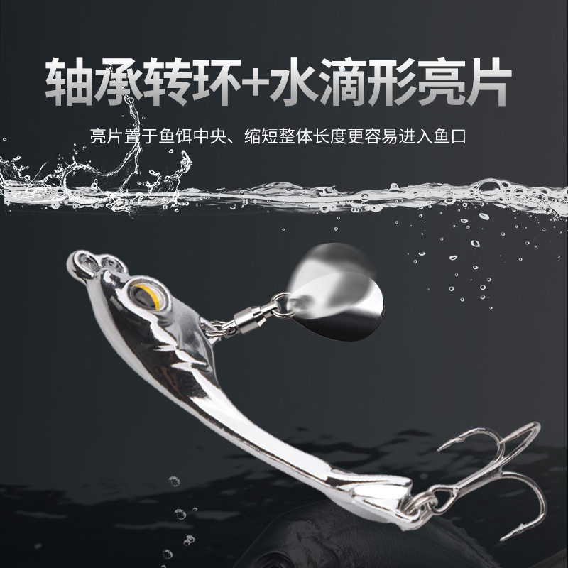 玄月VIB路亚饵亮片圆月弯刀Vib翘嘴鲈鱼虹鳟鳜鱼路亚仿生假饵,淘宝优惠券,粉丝福利购,淘宝优惠卷