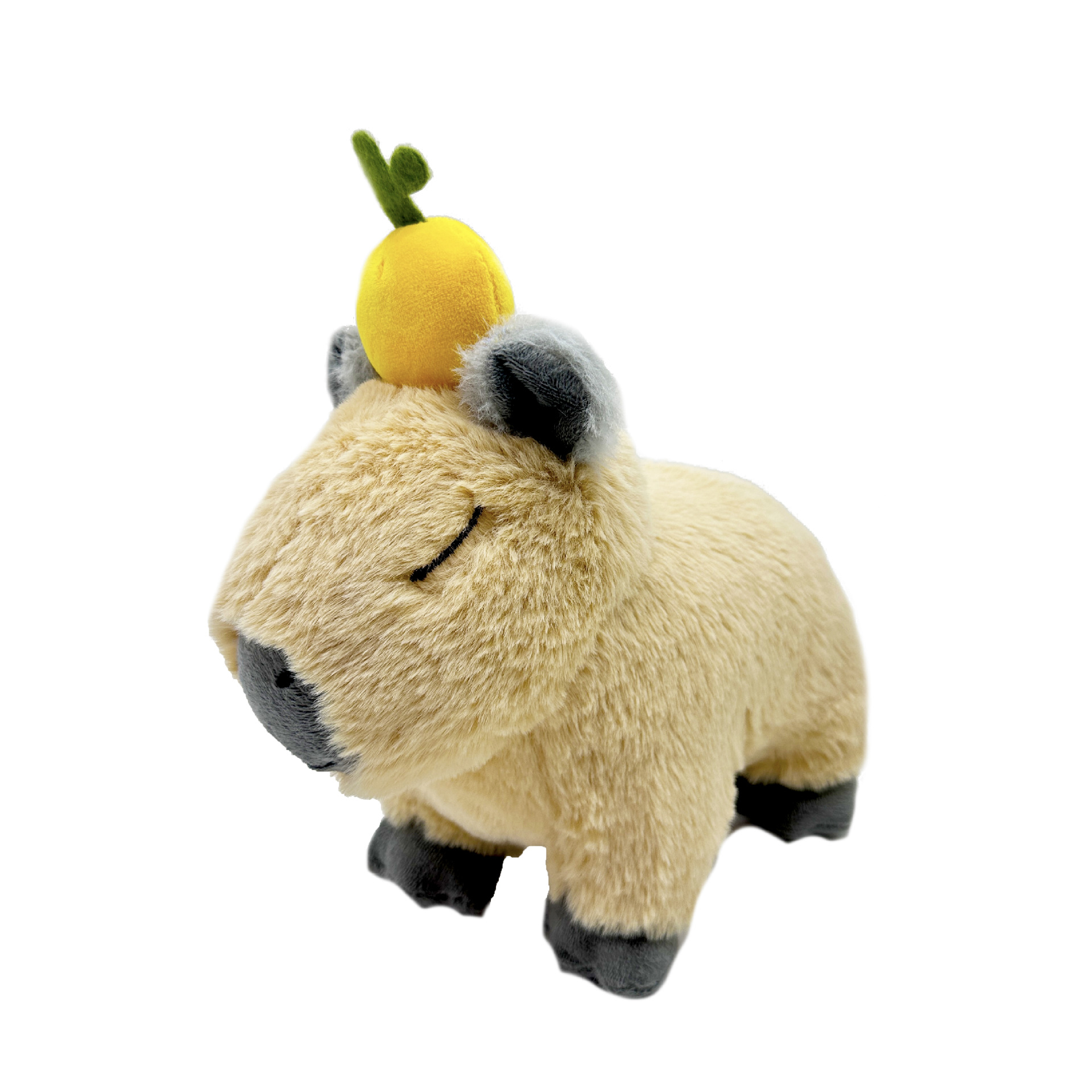 新款Oranges Capybara Chicken Nugget Plush 橘子水豚毛绒玩具 - 图3