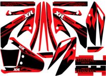 05 years XR230 waterproof motorcycle body stickers with stickers for stickers