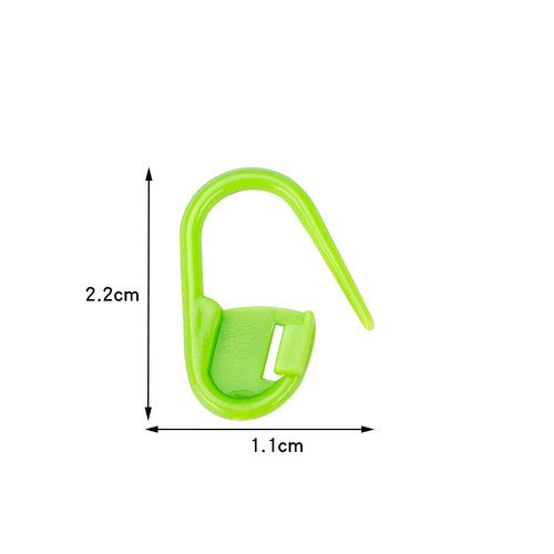 手工毛线编织工具配件彩色记号小别针防解别扣钩针编织塑料记号扣 - 图3