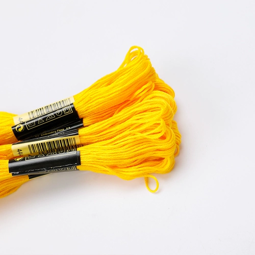 [12 кусочков установки] Крестная линия вышивки ручной работы.