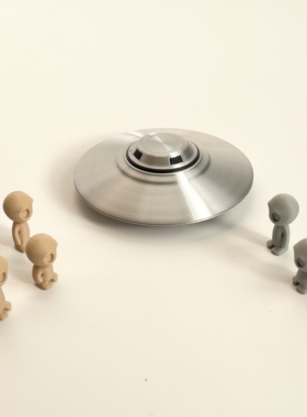 UFO飞碟冰箱贴定制强磁铁冰箱贴51区S4基地潮玩P45手办玩具模型