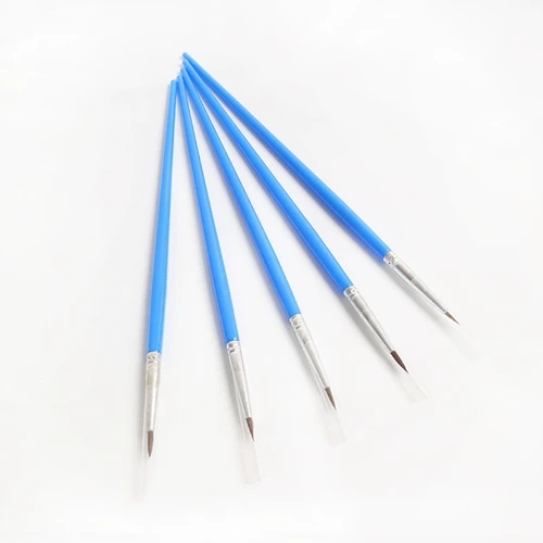 Лайнер, нейлоновая маникюрная кисть для маникюра, гуашь, кисть для письма, 50 шт