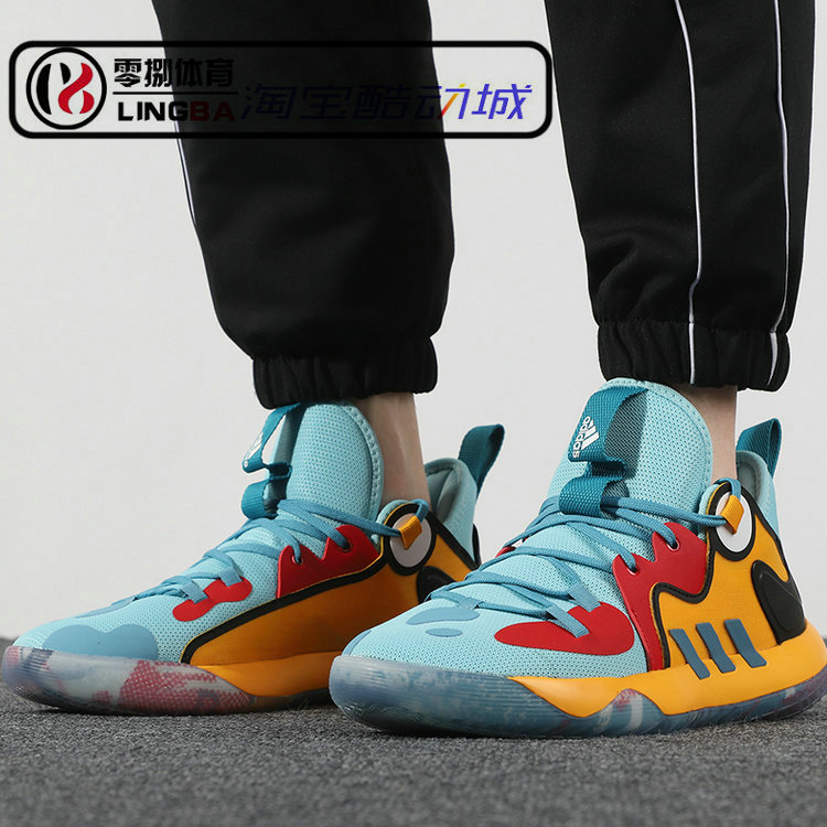 Adidas Harden Stepback2哈登后撤步实战外场篮球鞋H01472/FZ1069 - 图1