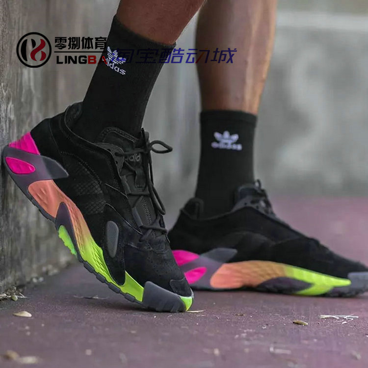 Adidas Streetball 三叶草 复古男女休闲鞋 GZ2790/EF9598/EE5925 - 图2