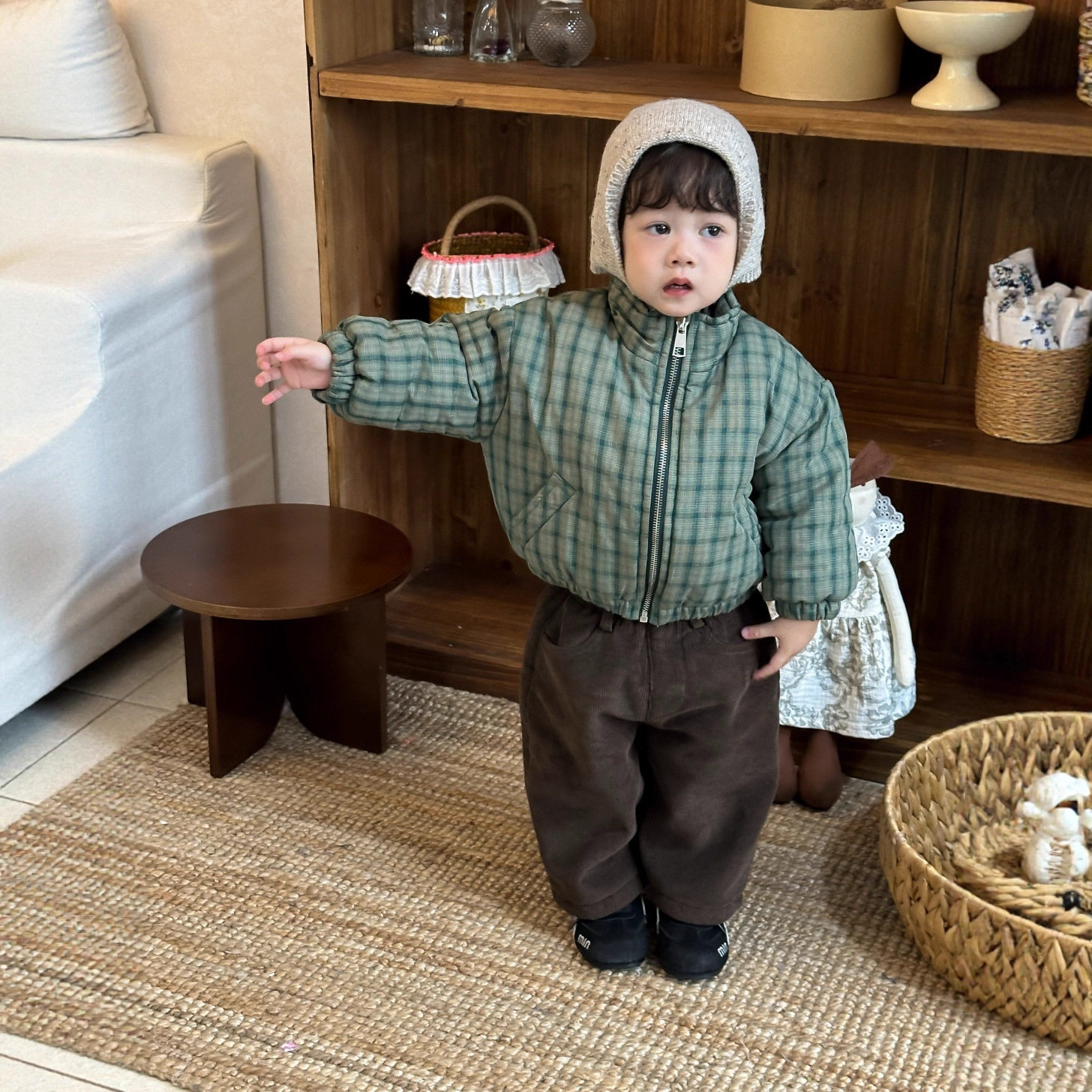 男宝宝潮帅气时髦套装超韩洋气婴儿衣服冬装夹棉外套加厚卫衣裤冬,淘宝优惠券,粉丝福利购,淘宝优惠卷