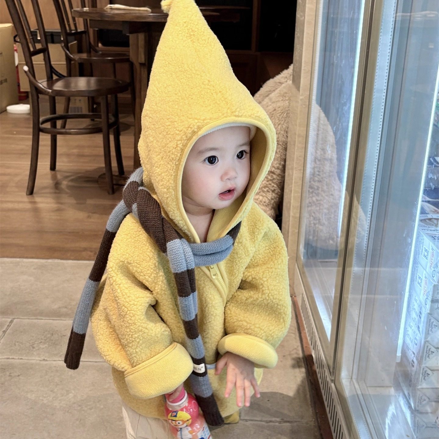 小男孩酷帅冬装套装加厚保暖外套男宝宝冬季夹棉裤洋气时髦炸街款,淘宝优惠券,粉丝福利购,淘宝优惠卷