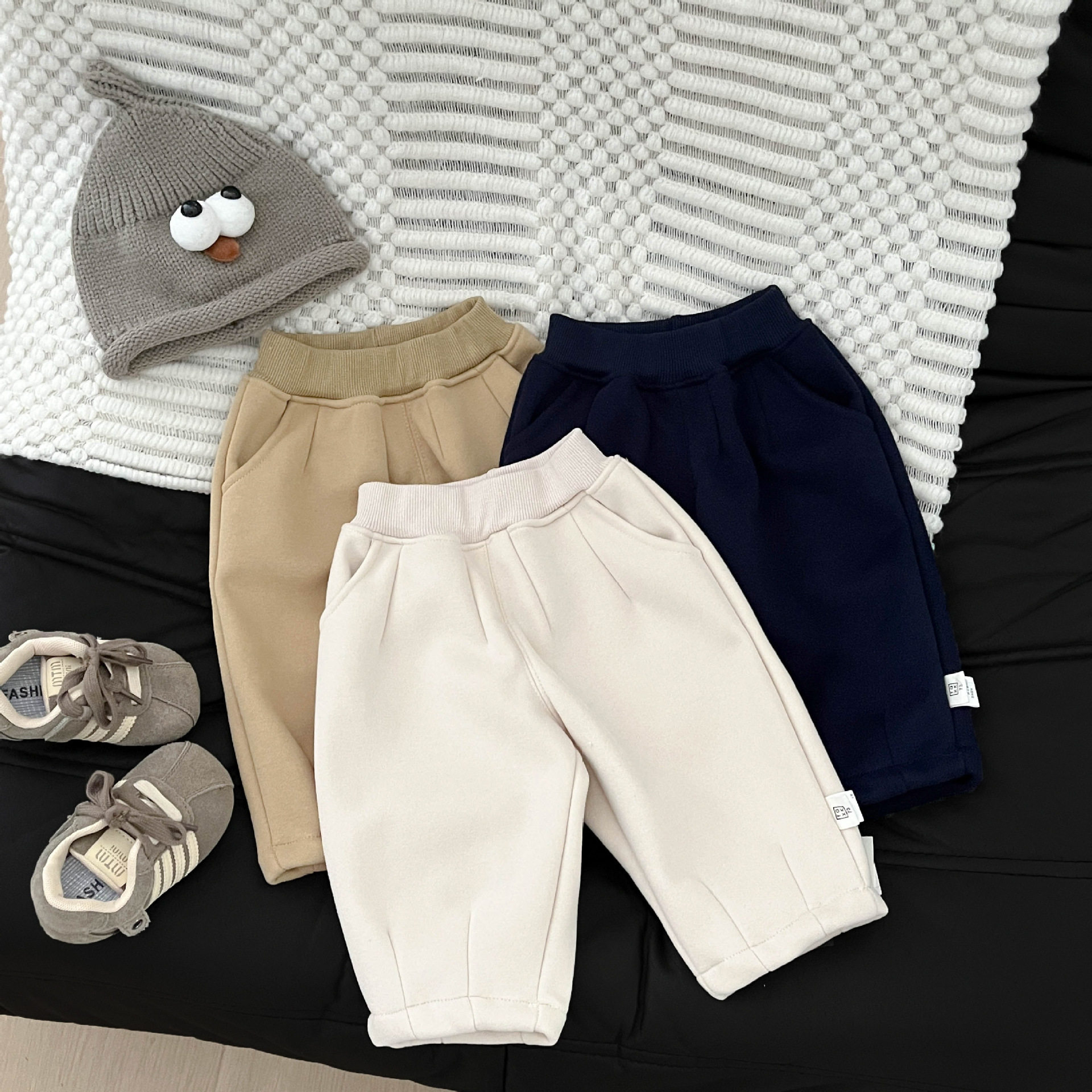 婴儿裤子秋冬外穿小月龄宝宝加绒长裤韩系时髦加厚休闲保暖裤冬款,淘宝优惠券,粉丝福利购,淘宝优惠卷