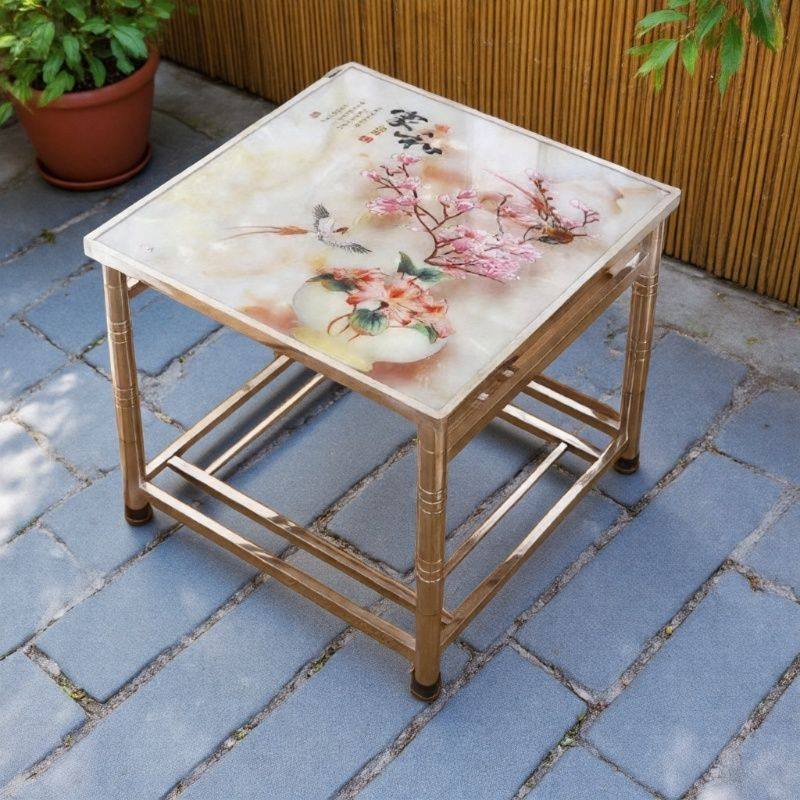 304加厚不锈钢家用烤火桌吃饭桌烤火架正方形冬季取暖桌小架子,淘宝优惠券,粉丝福利购,淘宝优惠卷