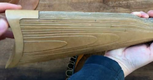 M1873单管猎枪手工瓦楞纸板枪成品图纸diy制作枪模型图纸教程非实 - 图1