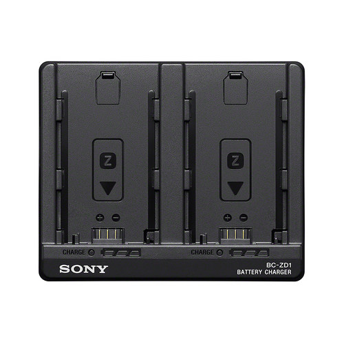 Sony/索尼 BC-ZD1 双槽充电器 NP-FZ100电池专用原装双电池座充 - 图1