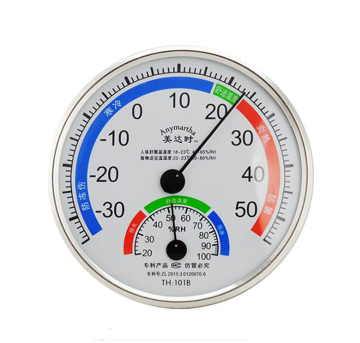 美达时TH101B温湿度计 大棚温度计 家用工业养殖医疗温湿度表 - 图3