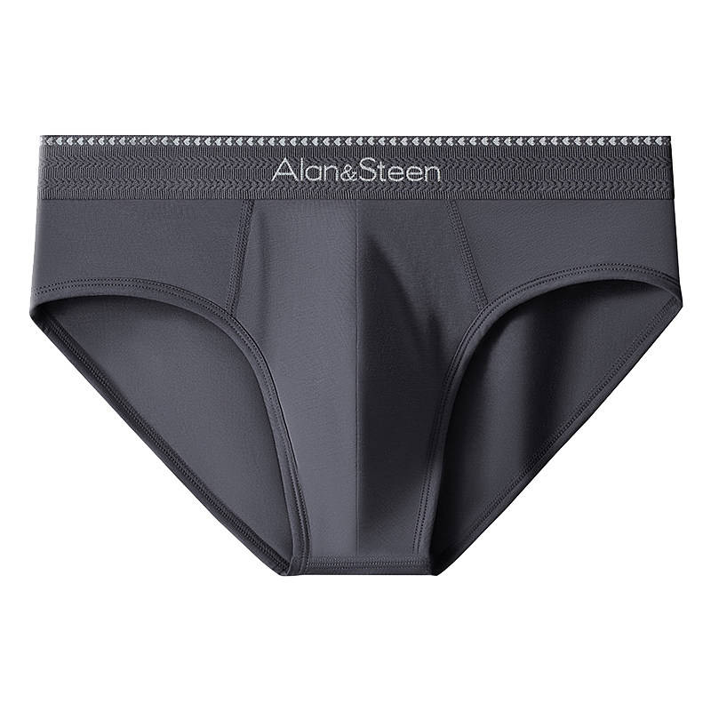 男士莫代尔棉三角内裤透气中腰纯色青少年大码时尚个性男三角短裤,淘宝优惠券,粉丝福利购,淘宝优惠卷