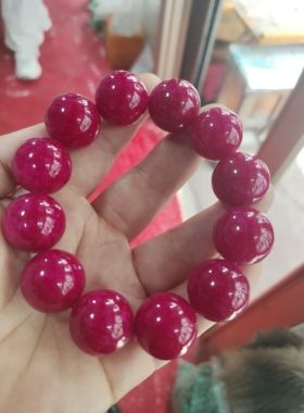 天然南非舒俱来樱花粉苏纪石是偶练手串大颗粒大气男款手镯玉石饰